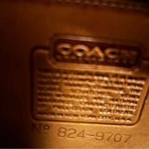 Vintage Coach light Brown city bag, made in: New York City, USA